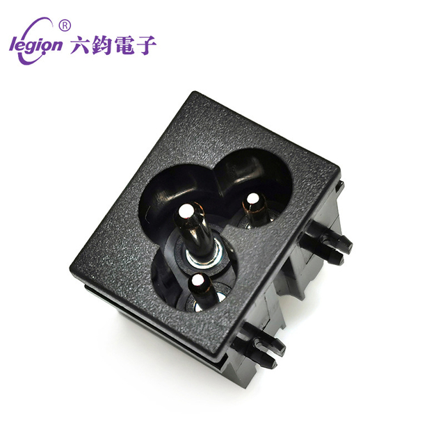 Plum Shaped 3-pin Ac Socket