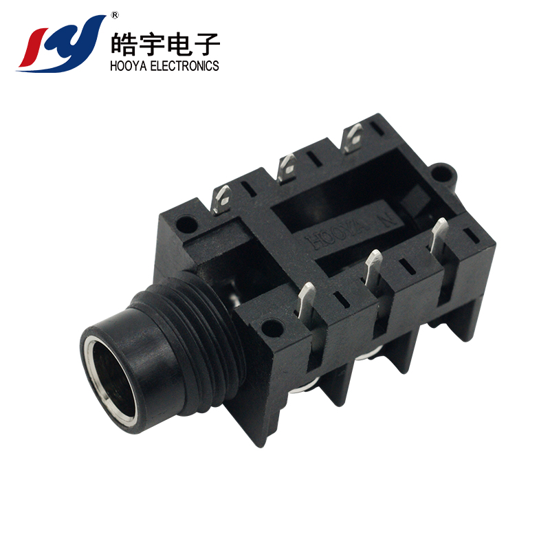 Manufacturer of 6.35 Microphone 6-pin Phone Socket