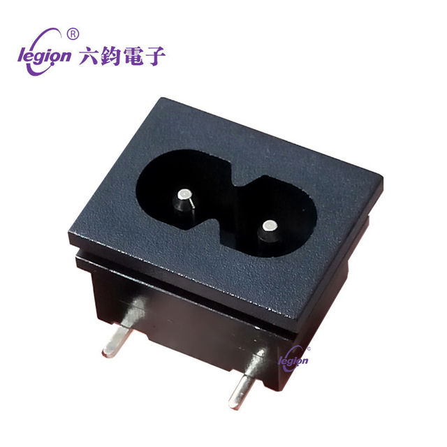 2 Pins Power Connector Socket Straight