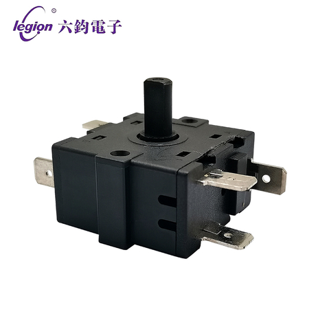 UL / TUV / CE Approved 16A 250V 5pins Rotary Switches