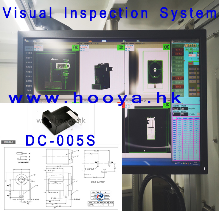 Hooya’s DC-005S under CCD inspection